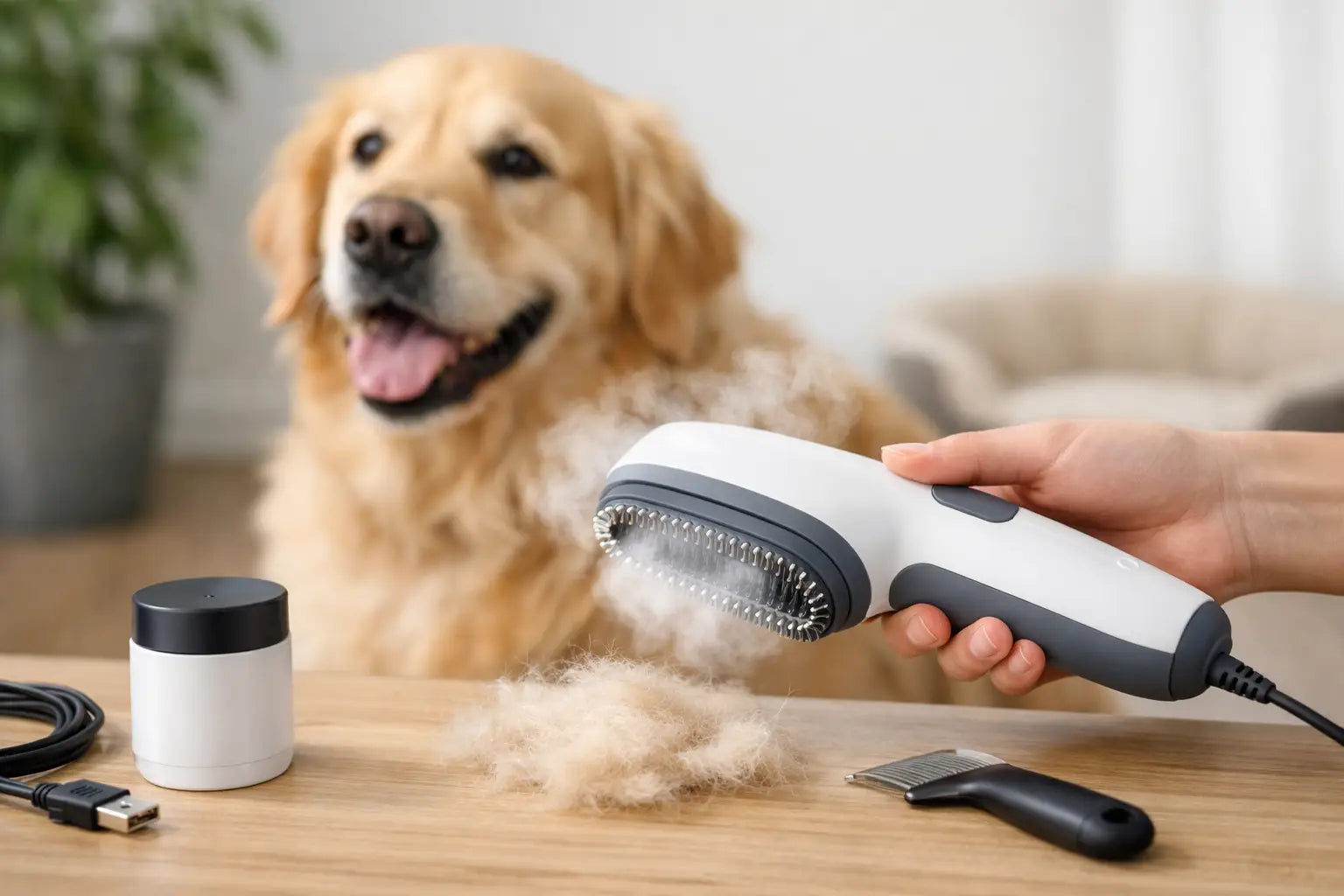 Is a USB Rechargeable Pet Steam Brush Worth It?