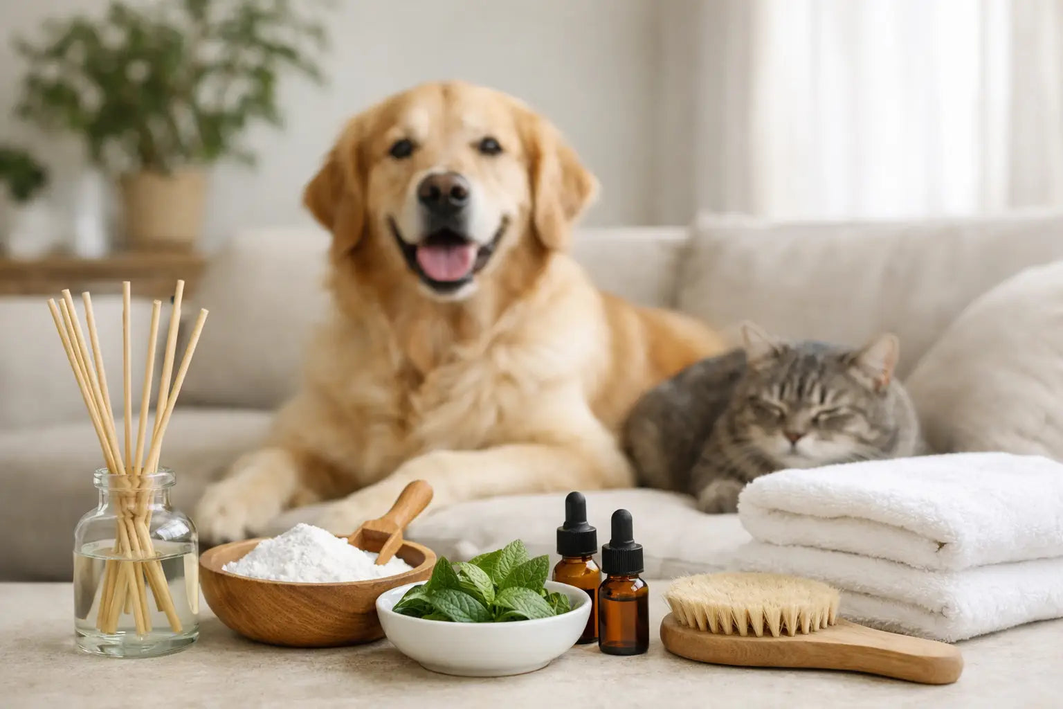 How to Reduce Pet Odours Without Harsh Sprays