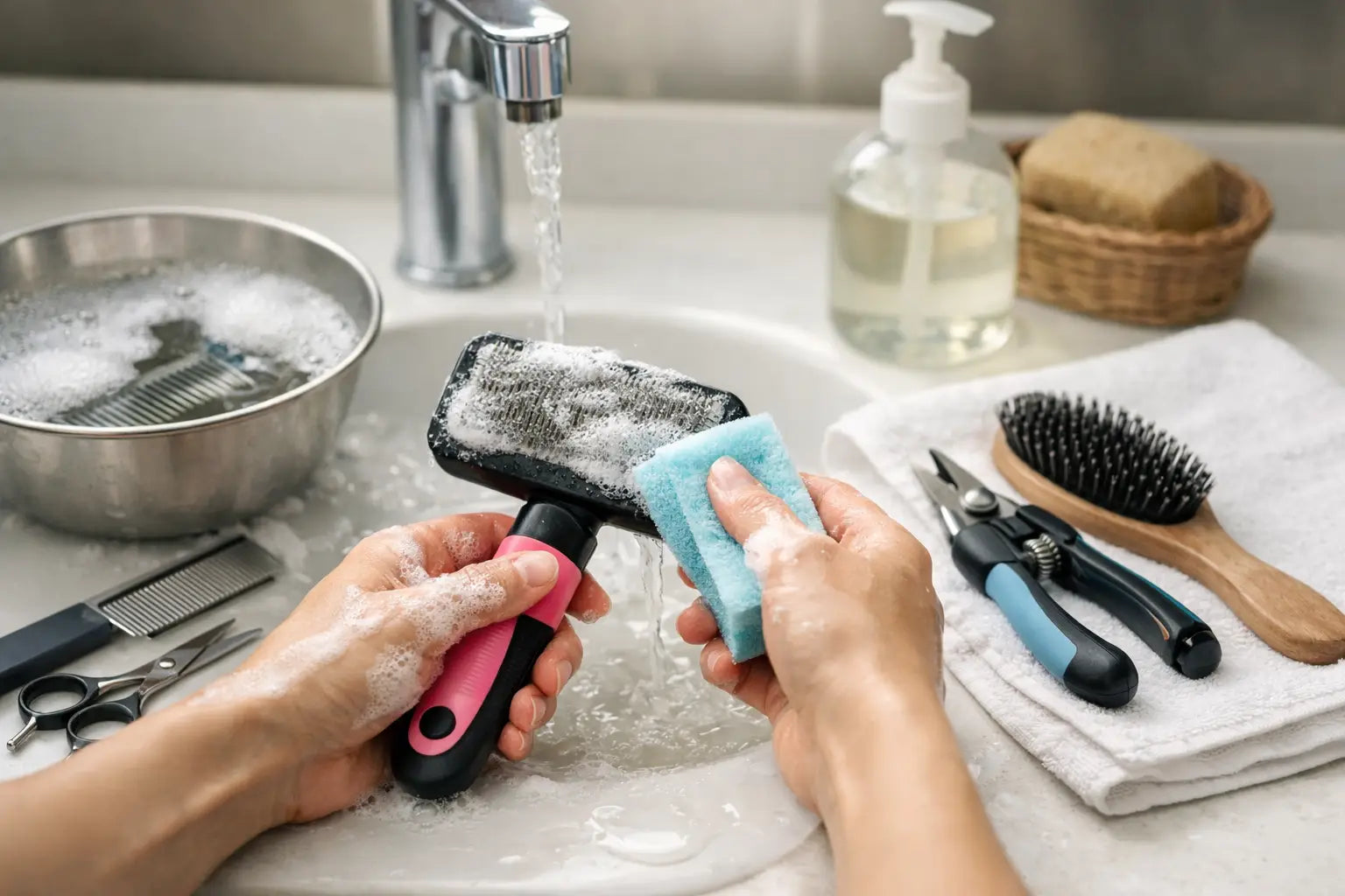 How to Clean Pet Grooming Tools Properly
