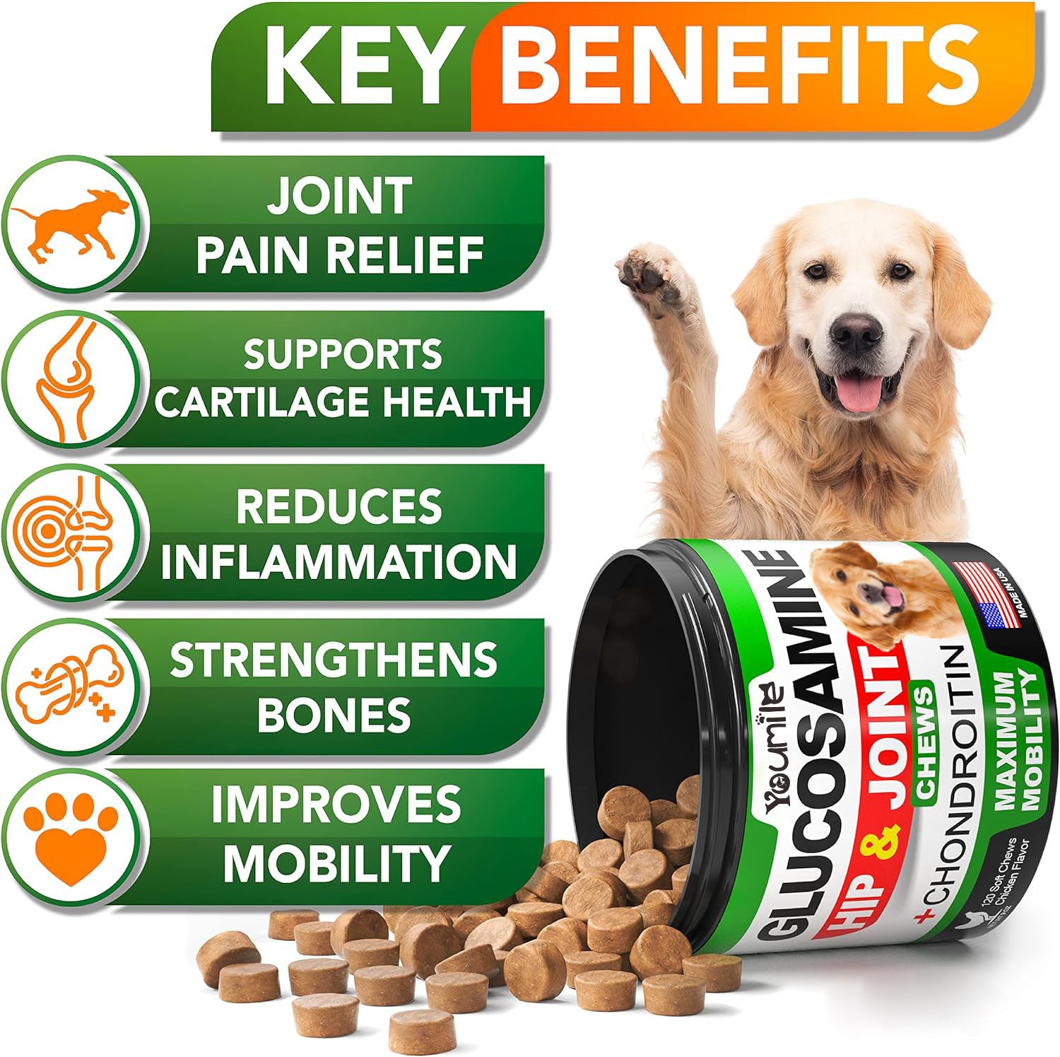 Pet Hip & Joint Supplement - Pet Mode 