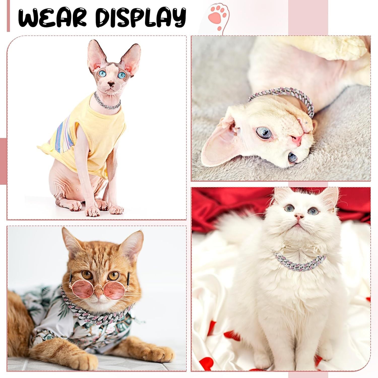 Metal Chain Necklace for Dogs & Cats - Pet Mode 