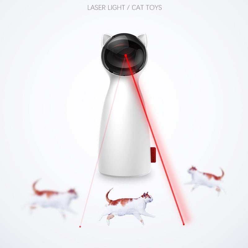 Automatic LED Laser Cat Toy - Pet Mode 