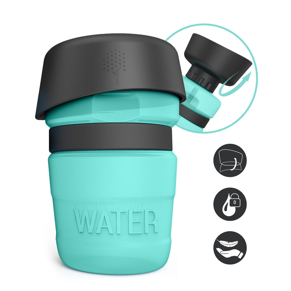 Pet Outdoor Foldable Travel Water Bottle - Pet Mode 