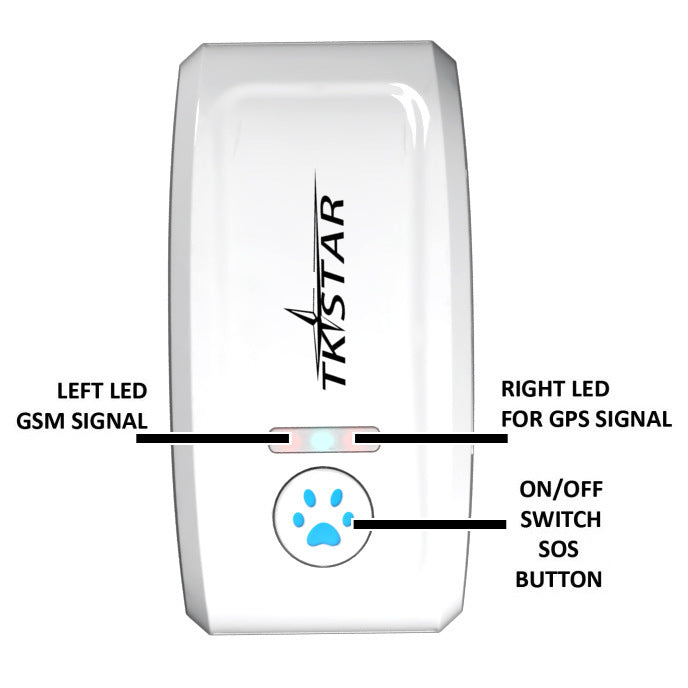 Cat GPS Tracker Locator Device for Pets - Pet Mode 