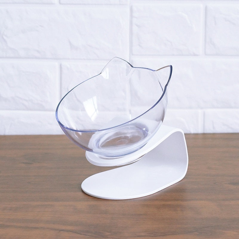 Non Slip Double Cat Bowl With Raised Stand - Pet Mode 