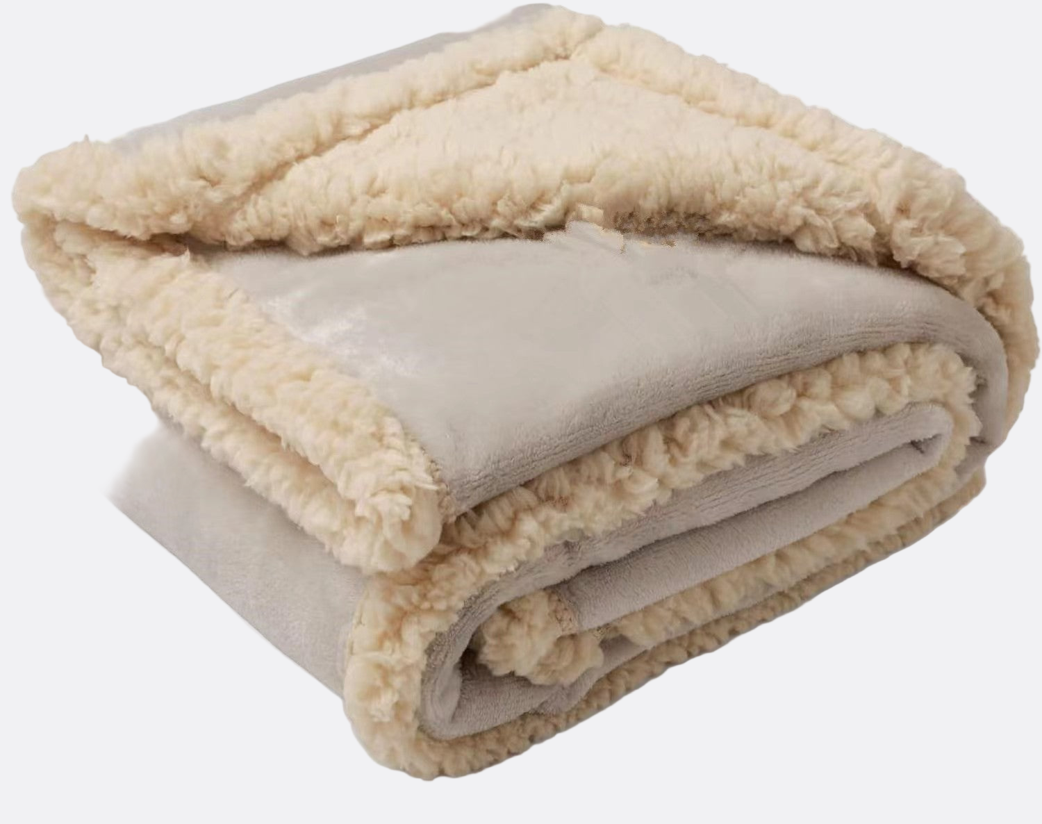 Flannel Cotton Wool Sherpa Pet Blanket