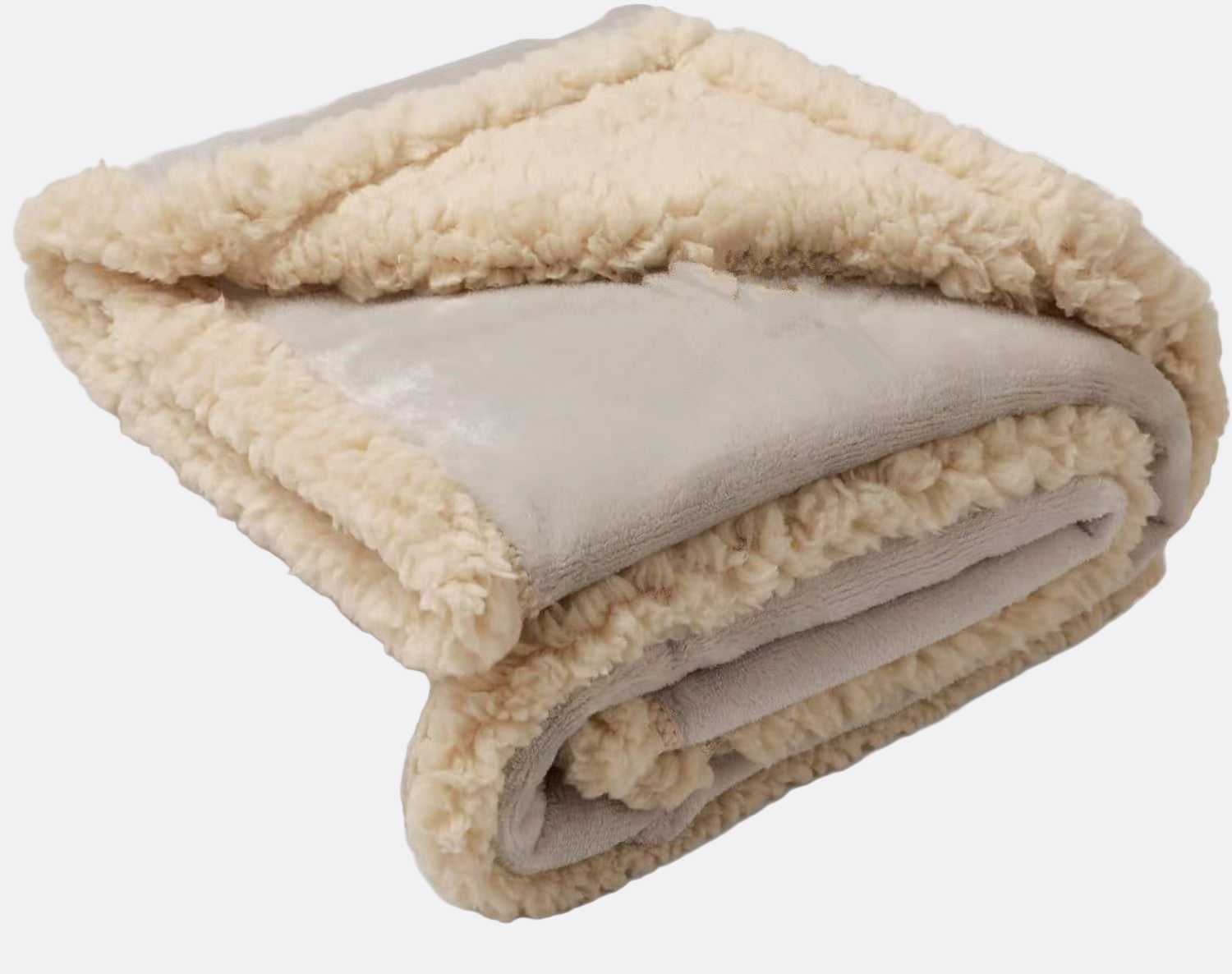 Flannel Cotton Wool Sherpa Pet Blanket