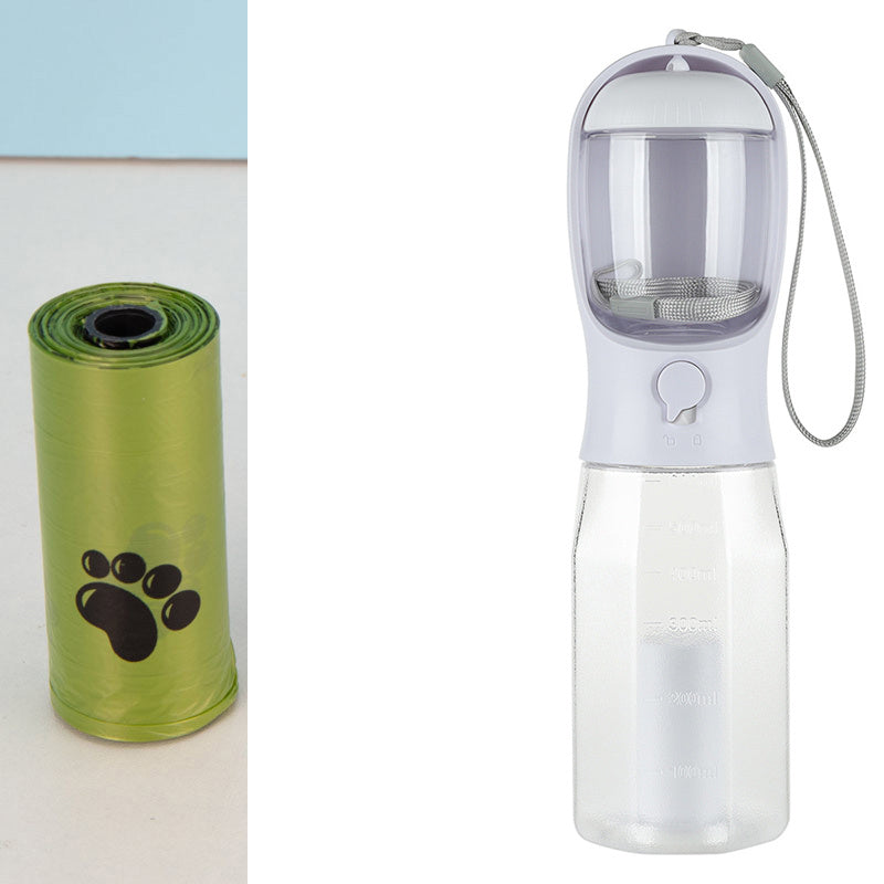 Portable 3-in-1 Pet Water Bottle & Feeder - Pet Mode 