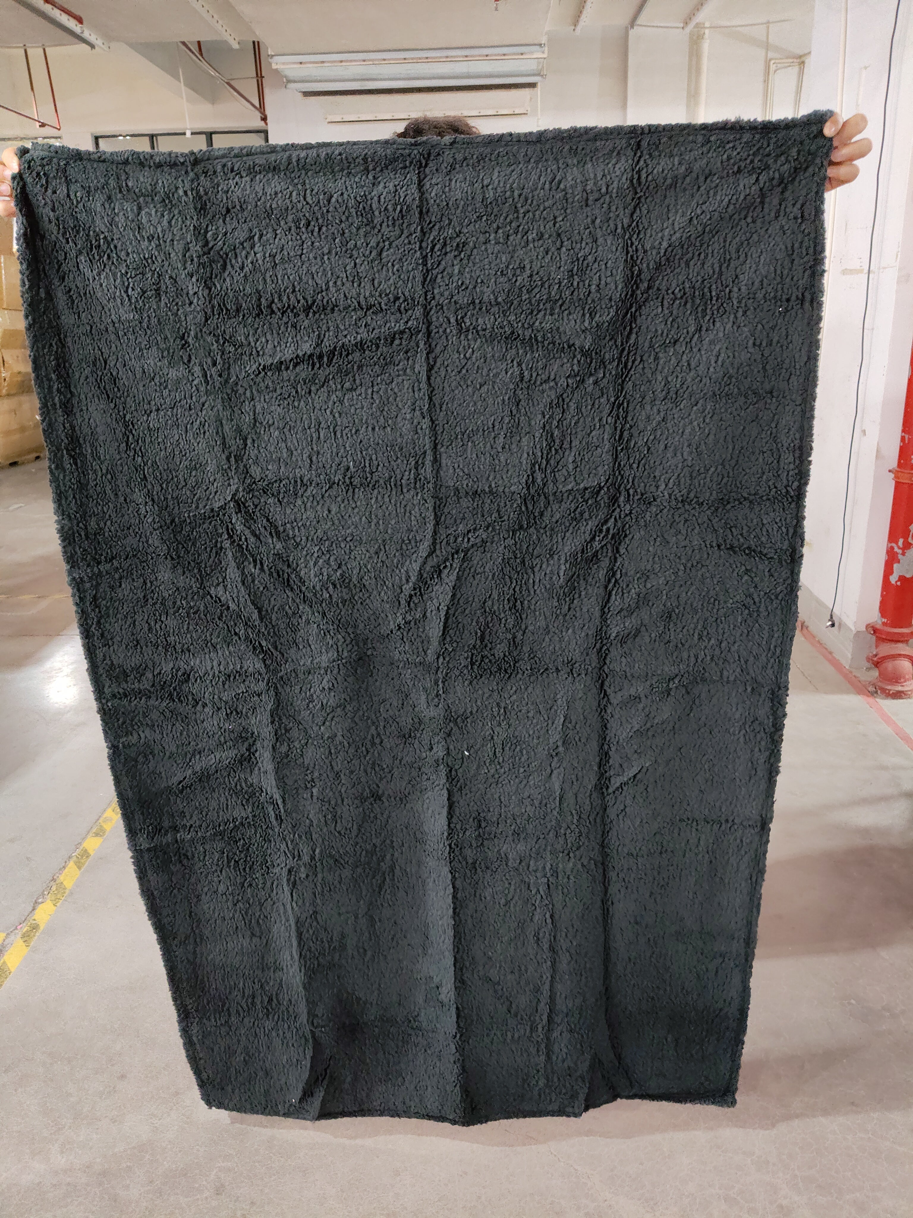 Flannel Cotton Wool Sherpa Pet Blanket