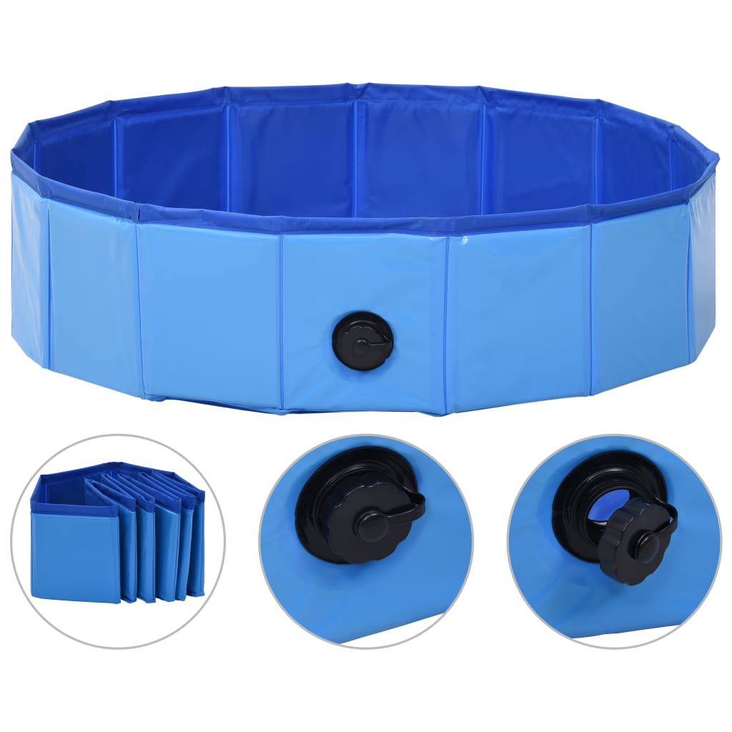 Foldable PVC Dog Pool - Pet Mode 