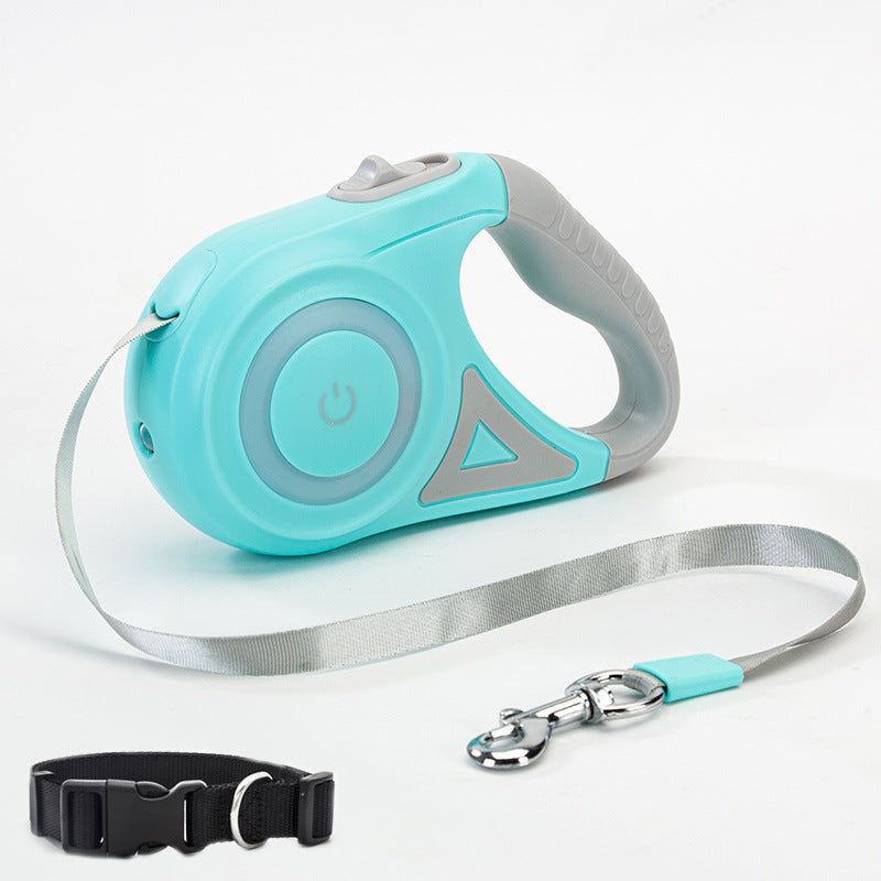 Retractable Dog Leash & Collar Set - Pet Mode 