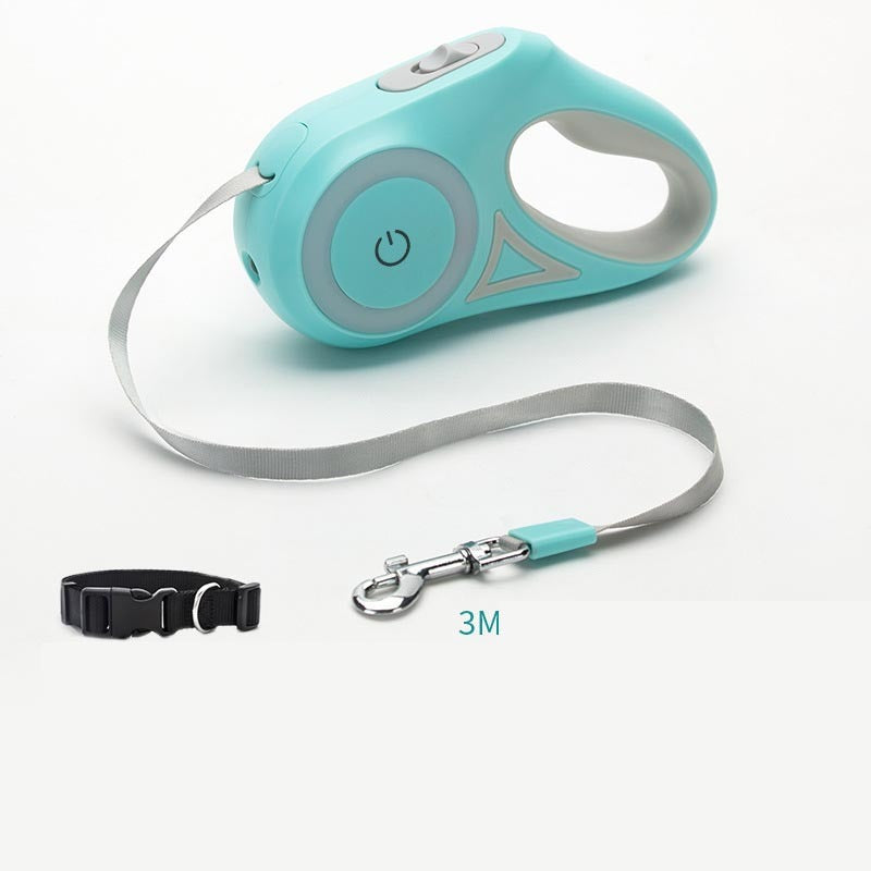 Retractable Dog Leash & Collar Set - Pet Mode 
