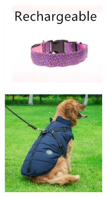LED Dog Safety Collar - Pet Mode 