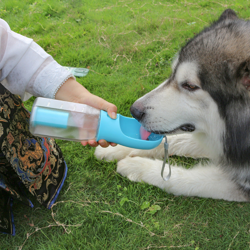 Portable 3-in-1 Pet Water Bottle & Feeder - Pet Mode 
