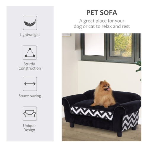 Dog Sofa Bed for XS-Sized Dogs, Cat Sofa with Soft Cushion - Pet Mode 