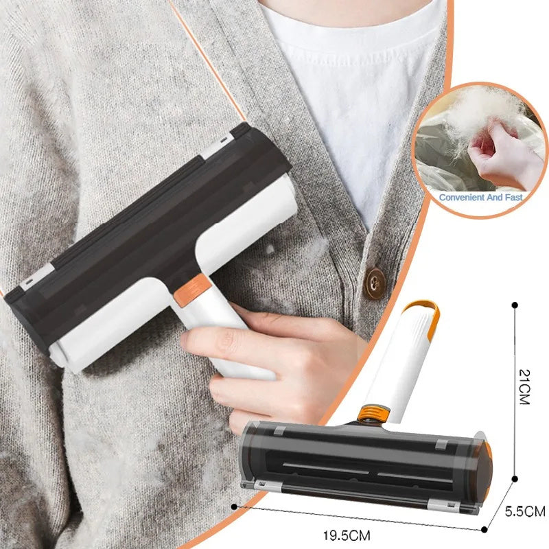 2-in-1 Pet Hair Removal Roller - Pet Mode 