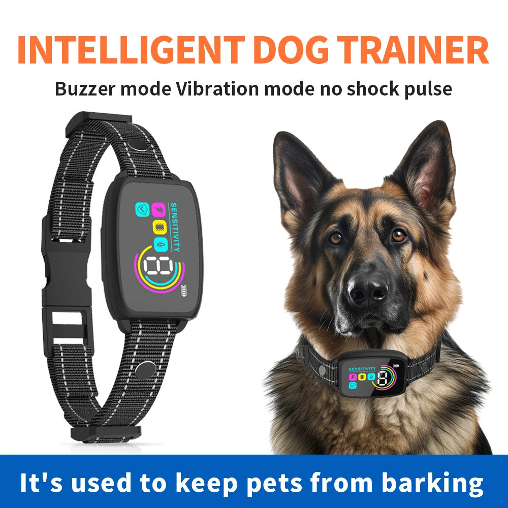 Smart Automatic Anti-Barking Dog Collar - Pet Mode 