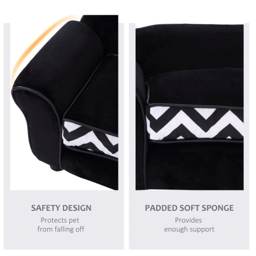 Dog Sofa Bed for XS-Sized Dogs, Cat Sofa with Soft Cushion - Pet Mode 