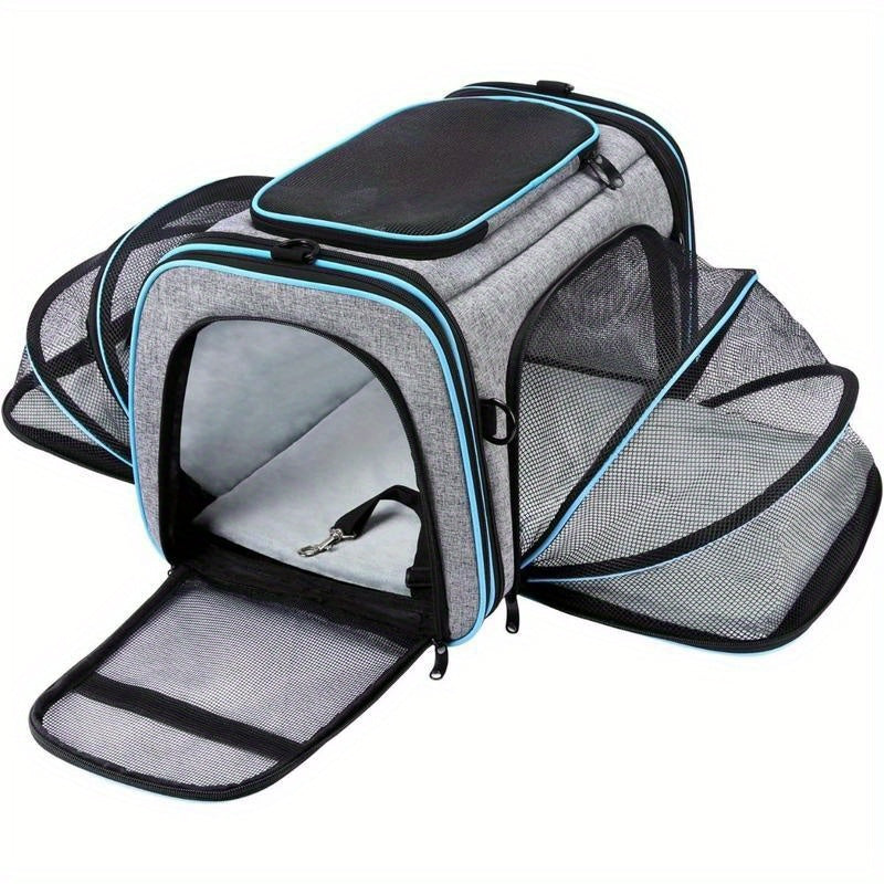 Approved Large Soft-Sided Pet Travel Carrier - Pet Mode 