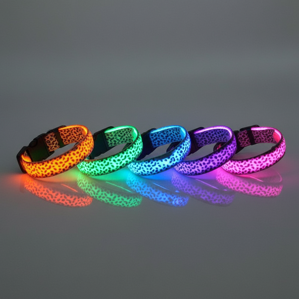 LED Dog Safety Collar - Pet Mode 