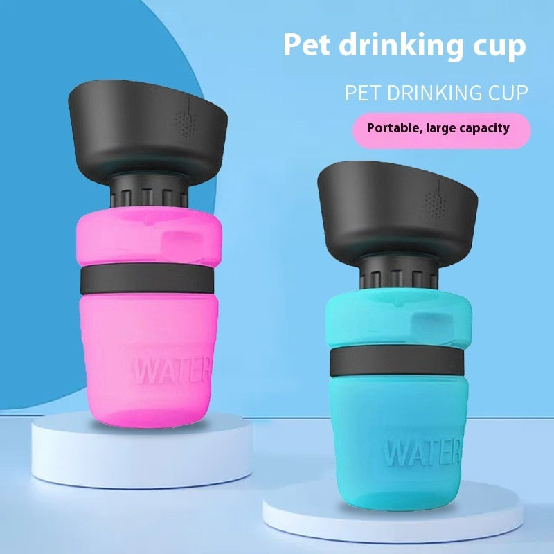 Pet Outdoor Foldable Travel Water Bottle - Pet Mode 