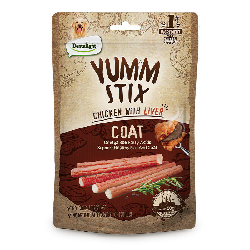 Pet Puppy Vitamin Chicken Emulsion Strips - Pet Mode 
