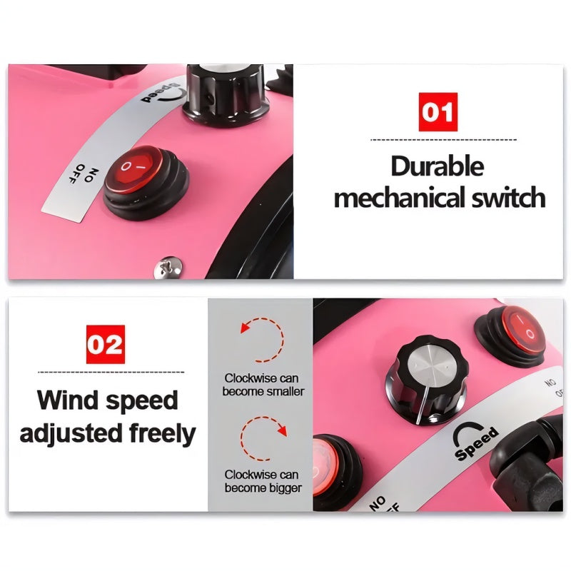 Professional Pet Grooming Blow Dryer - Pet Mode 