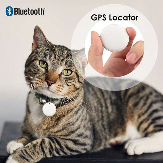 Mini GPS Tracker – Smart Anti-Lost Tag for Pets, Kids & Keys - Pet Mode 