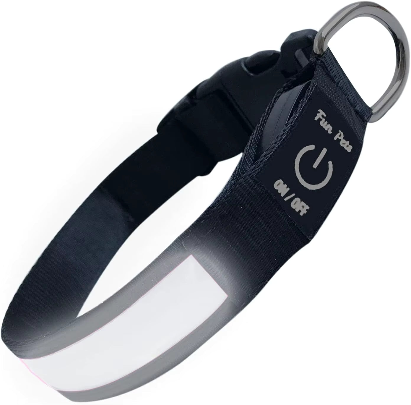 USB Rechargeable LED Dog Collar | High Visibility Night Safety Collar
