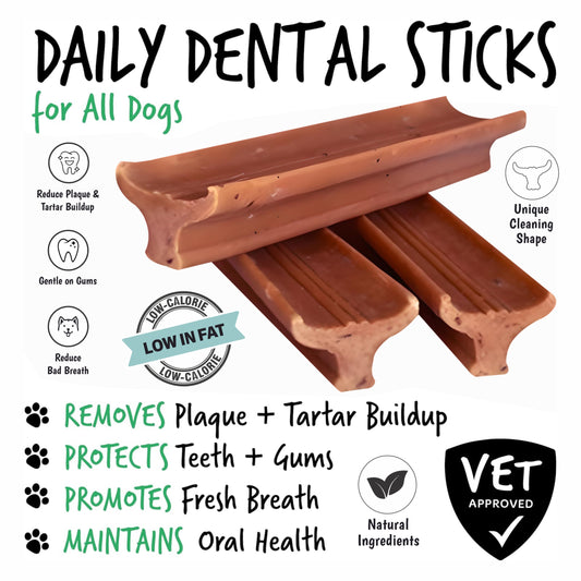 Gently Dently- Salmon Dental Treats for Dogs 175g - Pet Mode 