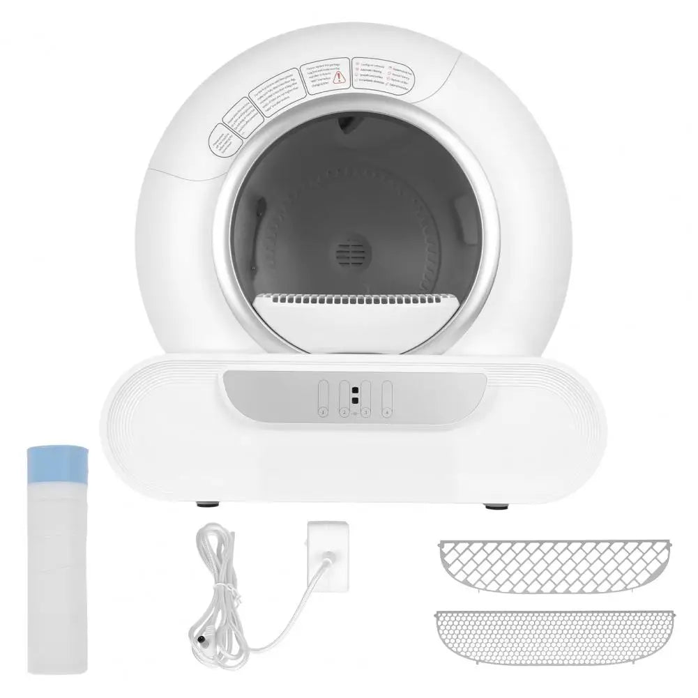 Smart Self-Cleaning Cat Litter Box with APP Control & Advanced Odor Removal