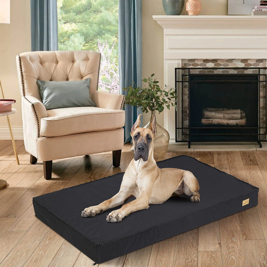 Large Orthopaedic Dog Bed Waterproof- with Removable Washable Cover - Pet Mode 