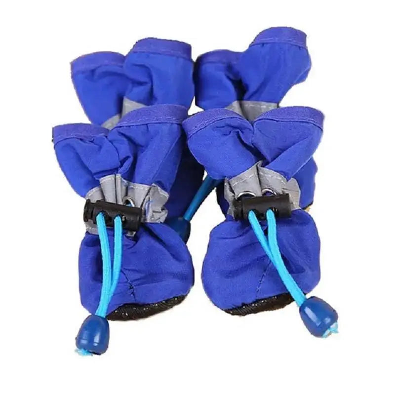4pcs Waterproof Pet Dog Shoes - Anti-slip - Pet Mode 