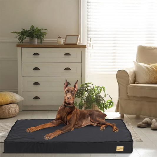 Large Orthopaedic Dog Bed Waterproof- with Removable Washable Cover - Pet Mode 