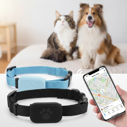 Pet GPS Tracker with Adjustable Collar - Pet Mode 