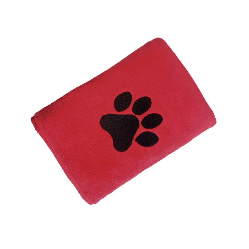 Quick-Dry Dog & Cat Towel | Ultra Absorbent Pet Bath & Paw Drying Cloth