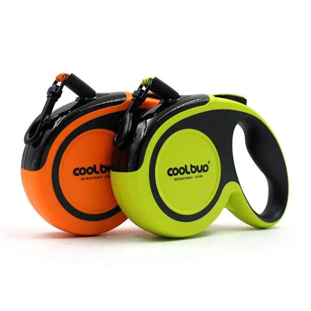 1 Pc 5m Heavy-Duty Retractable Dog Leash for Large Dogs
