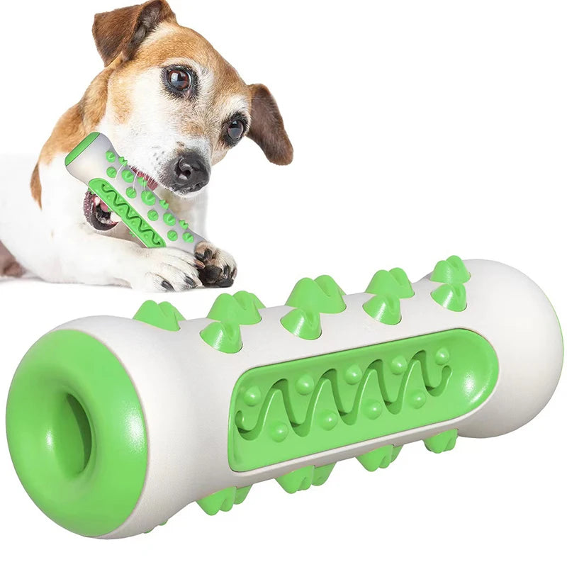 5-in-1 Interactive Dog Dental Chew Toy | Toothbrush, Treat Dispenser & Chew Stick - Pet Mode 