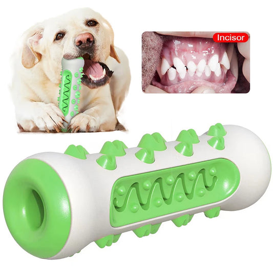 5-in-1 Interactive Dog Dental Chew Toy | Toothbrush, Treat Dispenser & Chew Stick - Pet Mode 