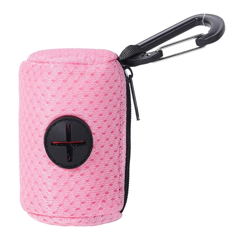 Dog Poop Bag Dispenser | Portable Waste Bag Holder for Walks & Travel - Pet Mode 