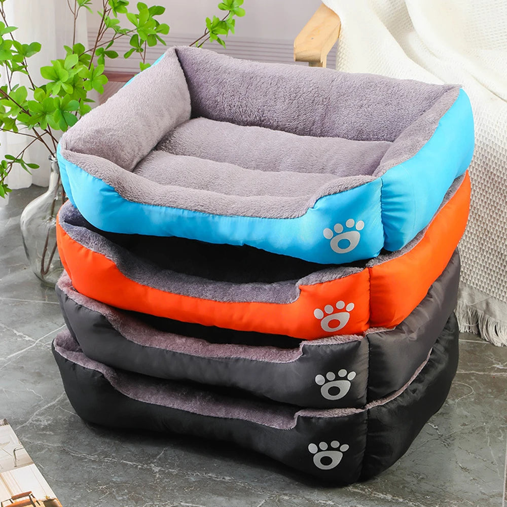 Washable Plush Pet Bed - Pet Mode 