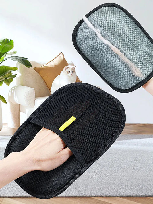 Pet Hair Remover Grooming Mitt for Dogs & Cats - Pet Mode 