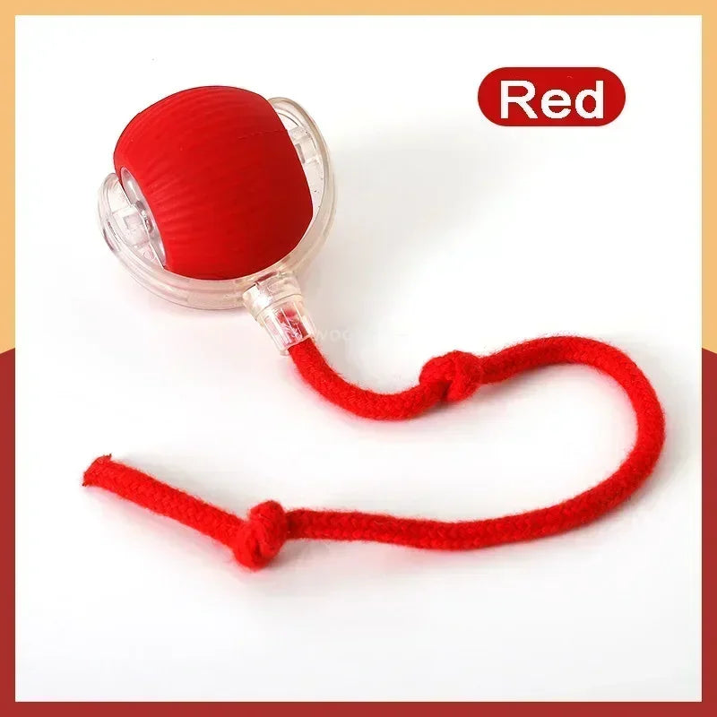 Speedy Tail 2.0 Interactive Cat Toy | Smart Automatic Rolling Ball with Moving Tail - Pet Mode 