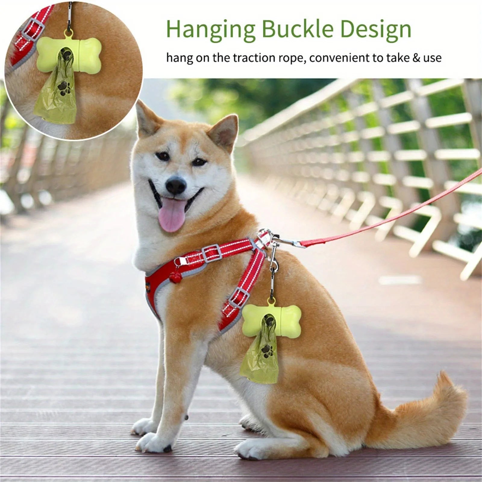 Biodegradable Dog Poop Bags | Leak-Proof Unscented Waste Bags (8 Rolls) - Pet Mode 