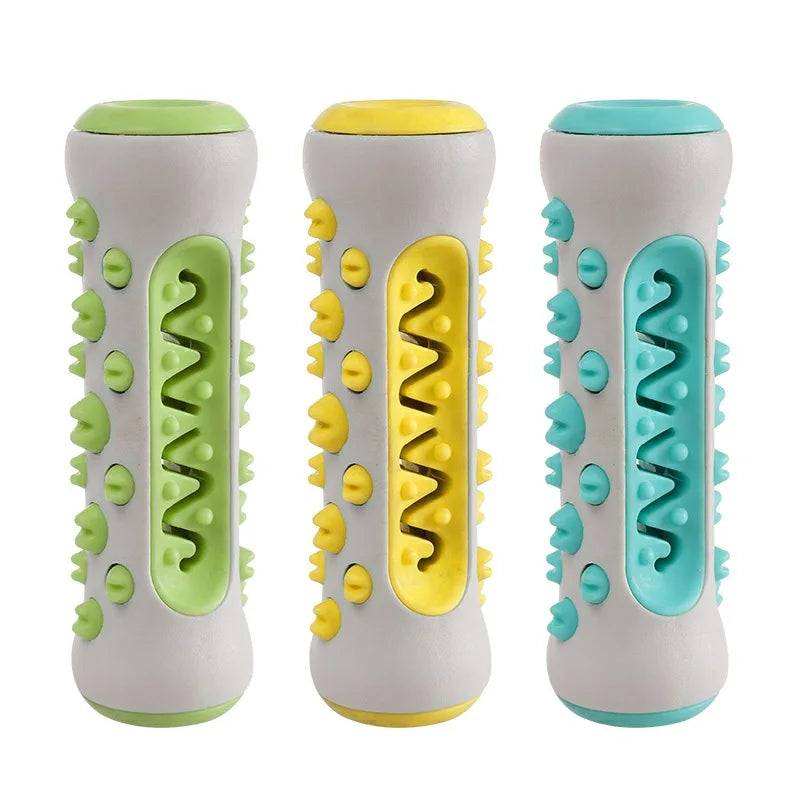 5-in-1 Interactive Dog Dental Chew Toy | Toothbrush, Treat Dispenser & Chew Stick - Pet Mode 