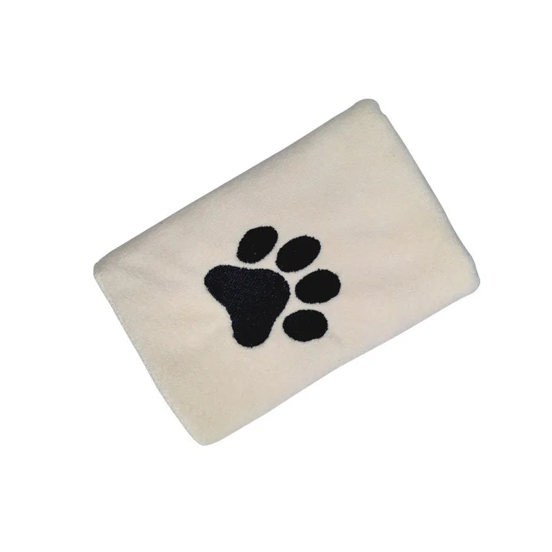 Quick-Dry Dog & Cat Towel | Ultra Absorbent Pet Bath & Paw Drying Cloth