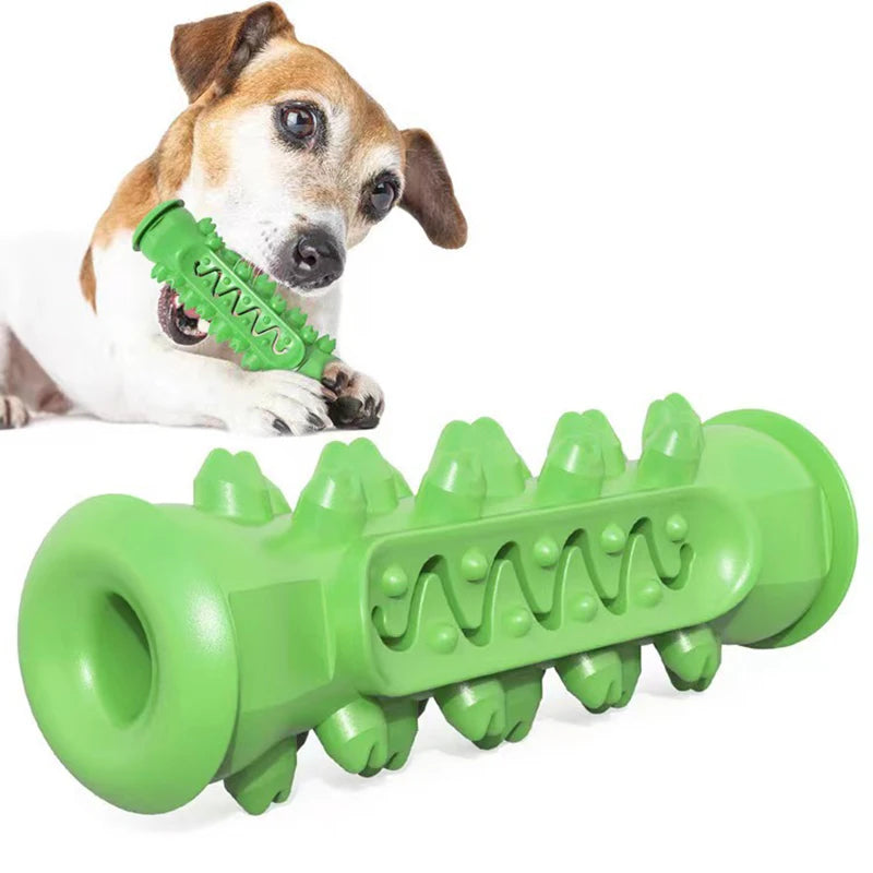 5-in-1 Interactive Dog Dental Chew Toy | Toothbrush, Treat Dispenser & Chew Stick - Pet Mode 