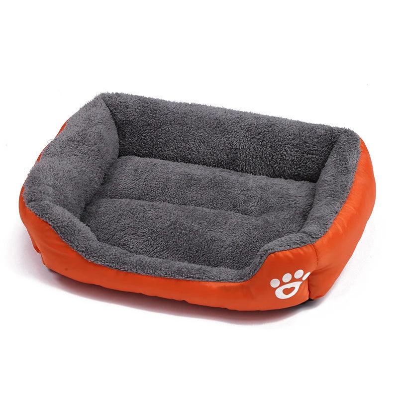 Washable Plush Pet Bed - Pet Mode 