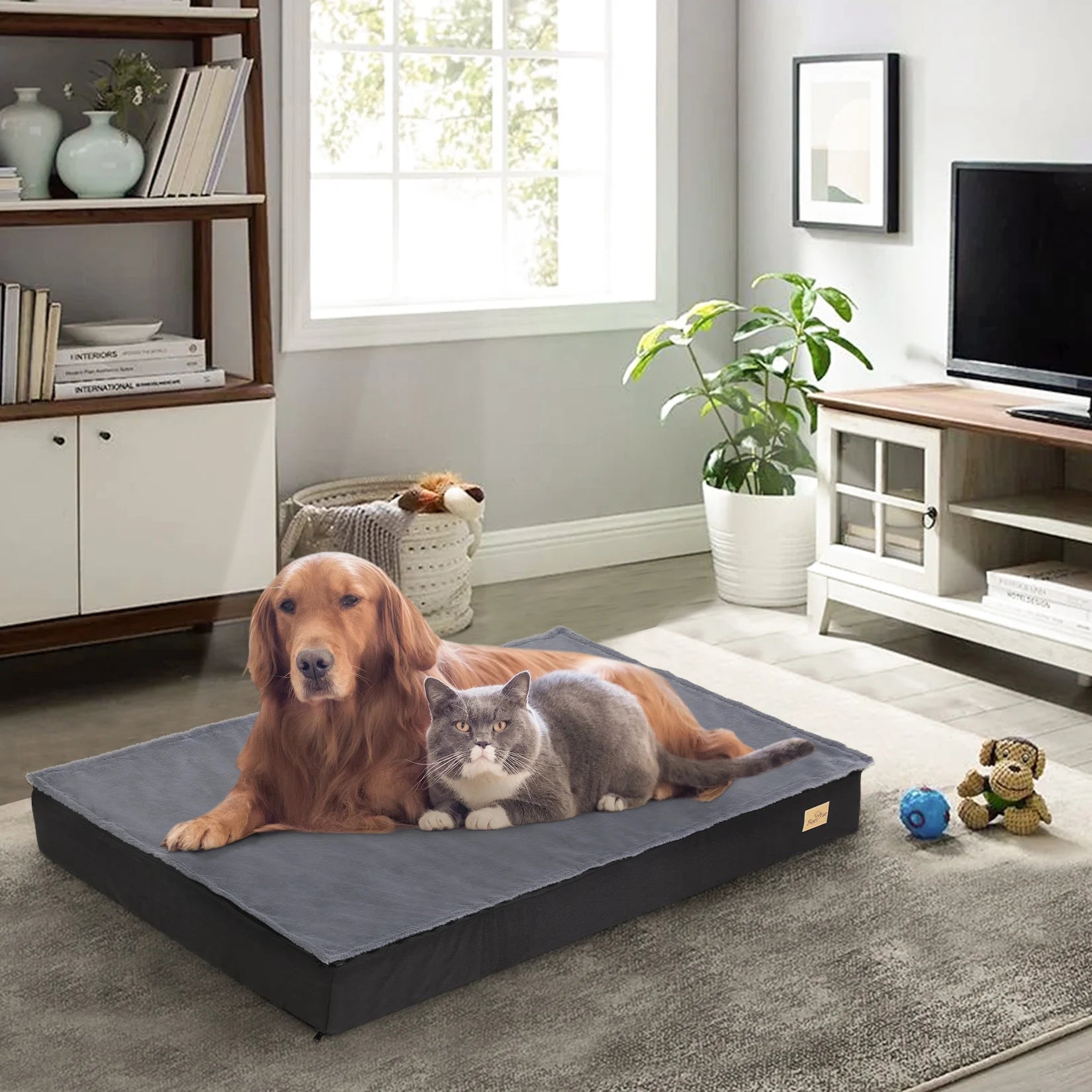 Large Orthopaedic Dog Bed Waterproof- with Removable Washable Cover - Pet Mode 