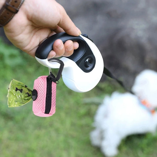 Dog Poop Bag Dispenser | Portable Waste Bag Holder for Walks & Travel - Pet Mode 